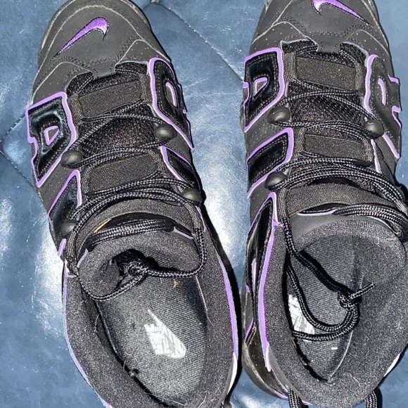 2023 air uptempo black and purple - Picture 2 of 4